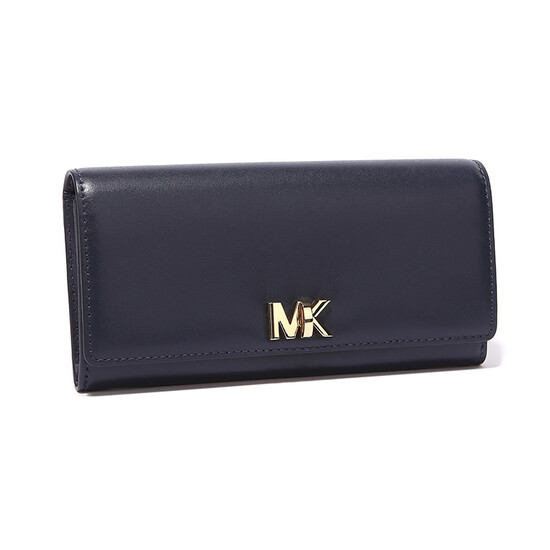 navy blue mk wallet