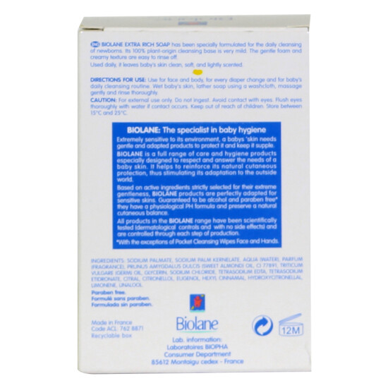 biolane baby soap