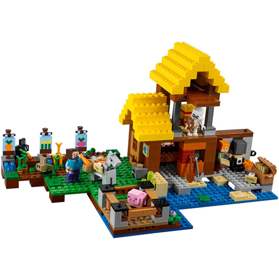 lego minecraft cottage