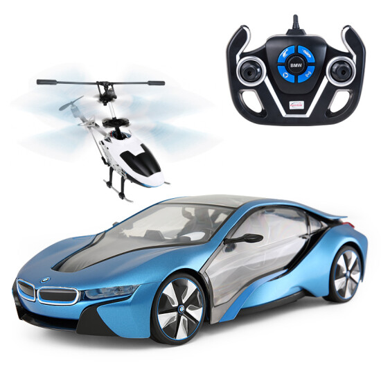 remote control car and helicopter