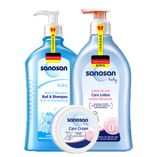 sanosan baby bath & shampoo