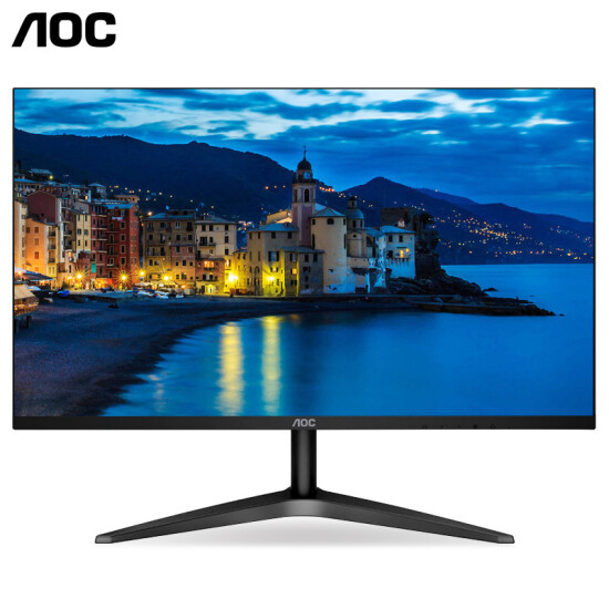 Aoc Computer Monitor 24 Inches 24b1xh Hdmi Full Hd Desktop Game Chicken Narrow Frame Liquid Crystal