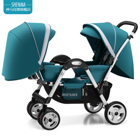 lightweight double stroller