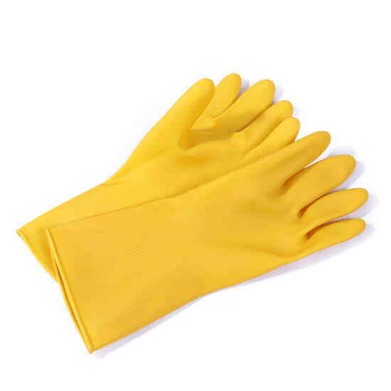 plastic latex gloves