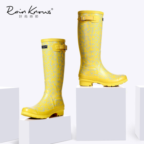 cute rubber rain boots