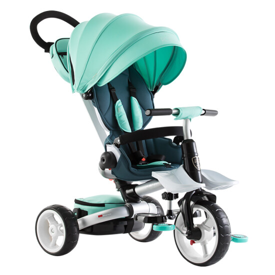 mint green stroller