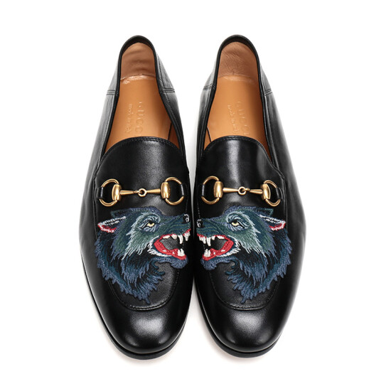 gucci wolf head shoes