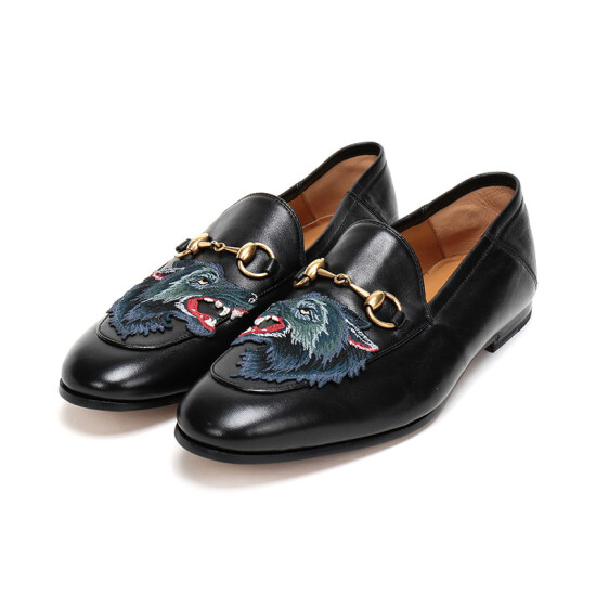 gucci wolf head shoes