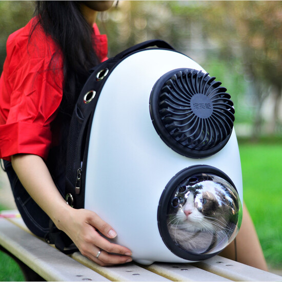 space bag for cats