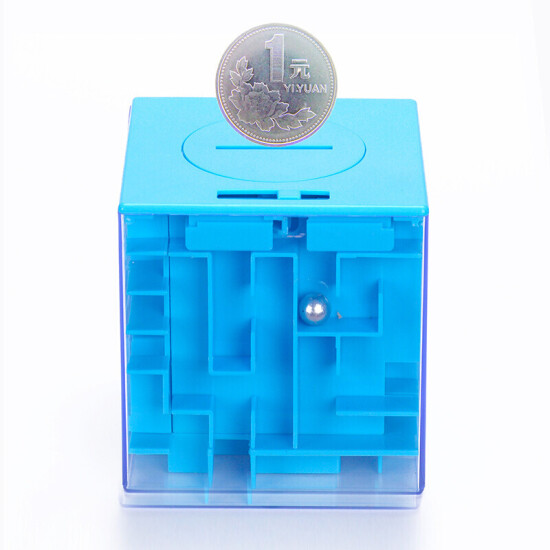 rubik's cube piggy bank