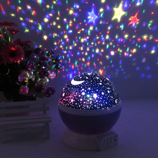 rotating night light
