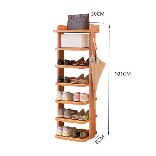 Cool Shark Simple Shoe Rack Shoe Cabinet Household Large Capacity Storage Rack Thickened Shoe Cabinet Simple