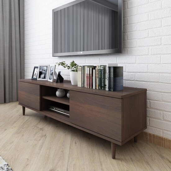 Solid Wood Legs Living Room Tv Cabinet Tv Cabinet As The