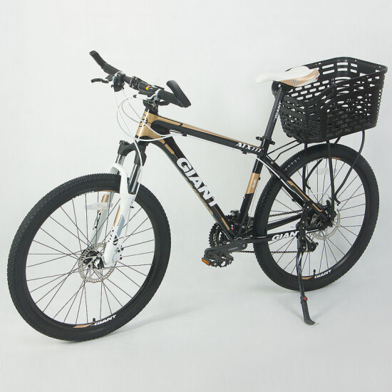 city bike with basket