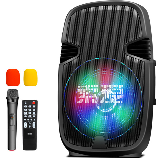 sony portable amplifier speaker with wireless microphone