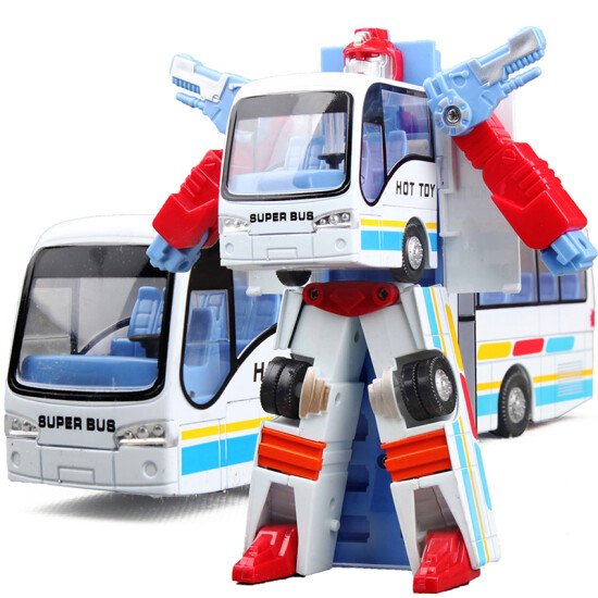 robot bus toy