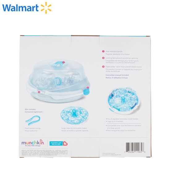 munchkin bottle sterilizer walmart