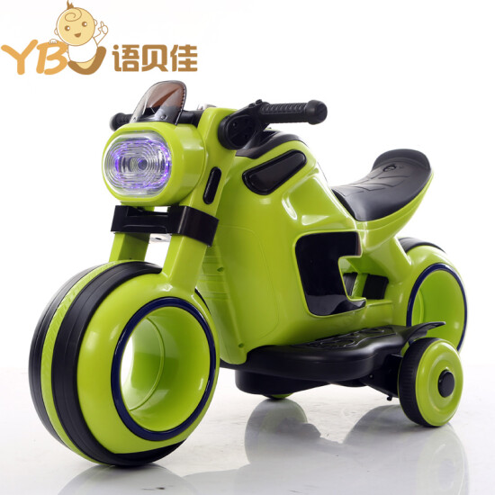 children's electric dual drive motorcycle