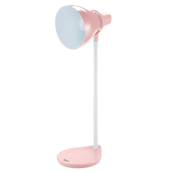 pink reading lamp