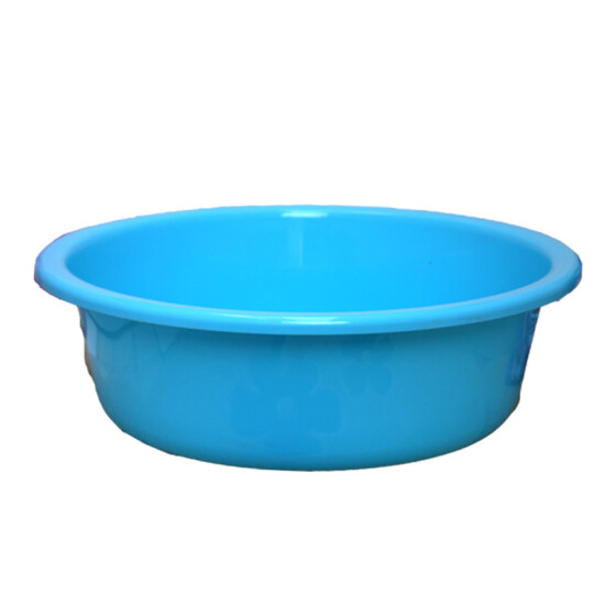 round plastic wash tub