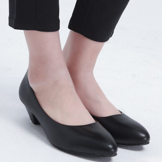 black formal shoes female