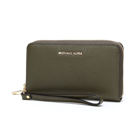 michael kors olive green wallet