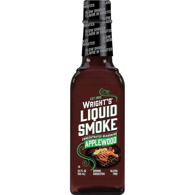 American BBQ Smoked Sauce Hickory Smoked Liquid Wrights Hickory Liquid Smoke Applewood Smoked Sauce 103ml