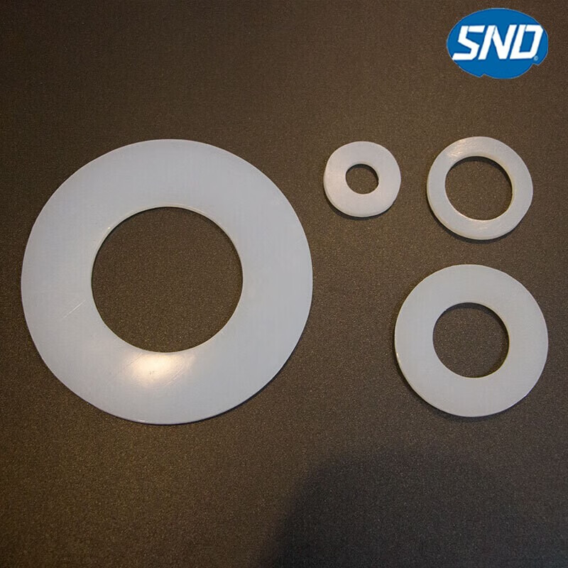 Customized fluororubber gasket, silicone gasket, silicone rubber gasket, sealing gasket, non-standard custom-made flange gasket, fluororubber gasket