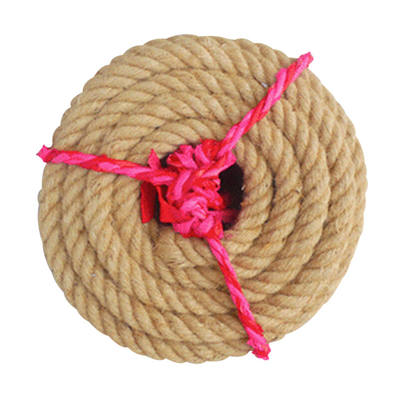 Hasdick HK-520 Beijing warehouse delivery jute rope hand-woven binding rope packaging rope diameter 10 mm 50 meters