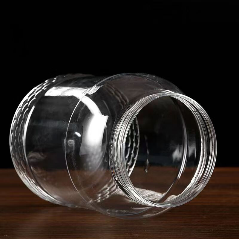 Qinkai plastic jar 8000g PET large pickle jar 2 catties 8 catties 15 catties thickened snack enzyme barrel sealed storage plastic bottle 3 catties water can hold 2 catties 1