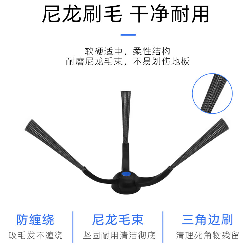 Xiao will adapt to Ecovacs sweeping robot accessories T50 PRO mop rag cleaning liquid filter element roller brush cover side brush dust bag holder filter dust box consumables T50 PRO first trial package