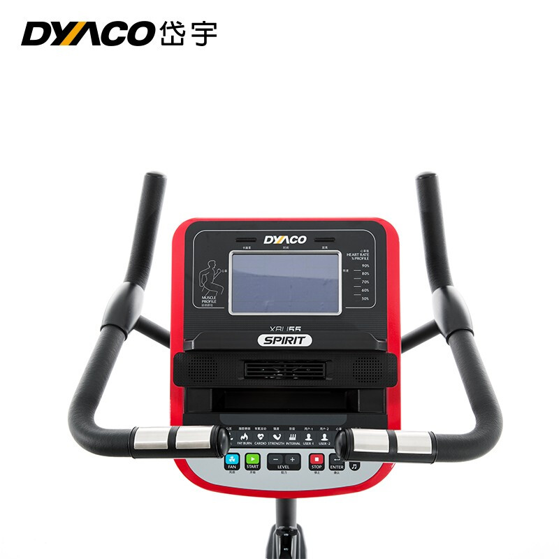 DYACO home magnetically controlled fitness aerobic training equipment XBU55 vertical exercise bike delivered to your door