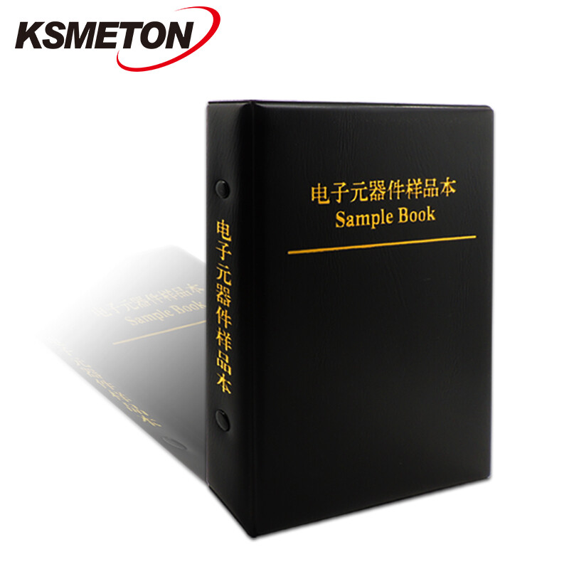 Capacitor Book SMD Capacitor Pack 0201 0402 0603 0805 1206 Capacitor Component Capacitor Component Sample Book 0603 Resistor Book (50 each of 170 types) 1% accuracy