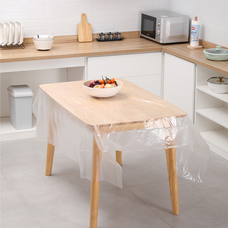 Meliya disposable tablecloth thickened waterproof and oil-proof square table round table multi-countertop universal disposable tablecloth tablecloth 160*160CM 10 sheets