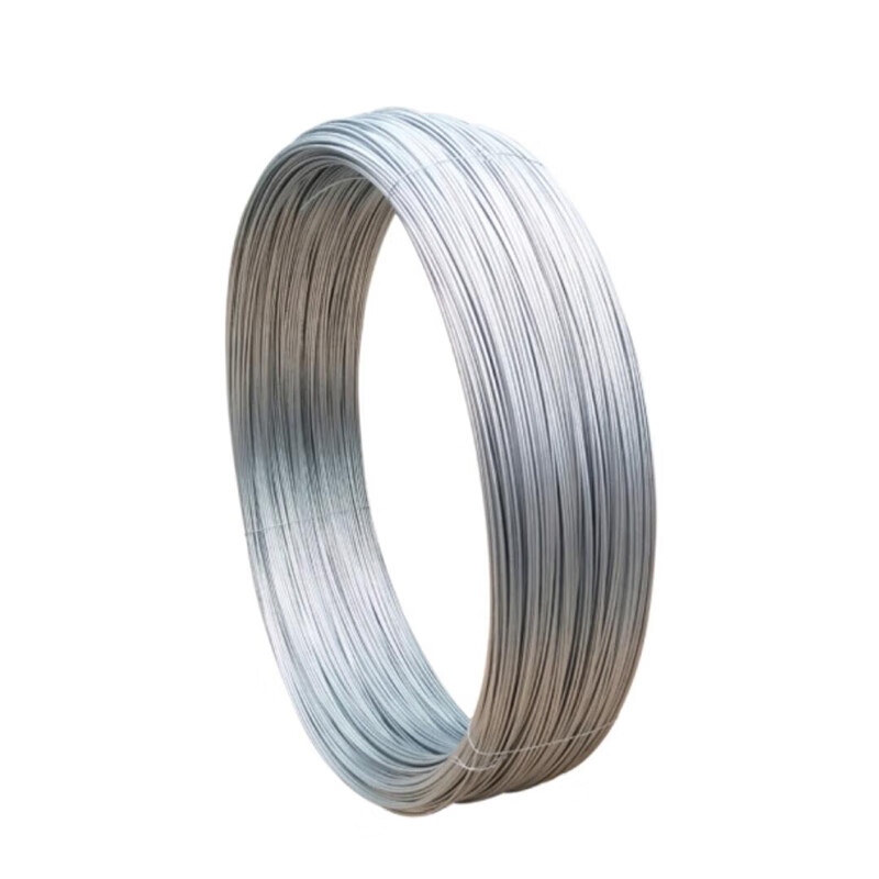 Hasdick Beijing Warehouse Delivery Galvanized Iron Wire Bundling Fine Iron Wire No. 10 (5KG) Thick 3.5mm Long About 66 Meters HK-358