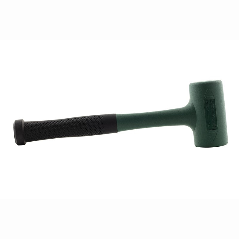 SATA 92904 shockproof rubber hammer 65MM rubber hammer tile glass knocking installation hammer auto repair virtual hammer