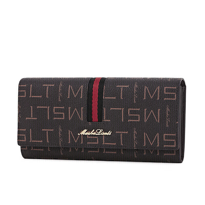 MashaLanti (MashaLanti) Women's Wallet Large Capacity Wallet Women's Long Money Note Holder Hand-held Coin Card Holder Practical New Year's Valentine's Day Gift