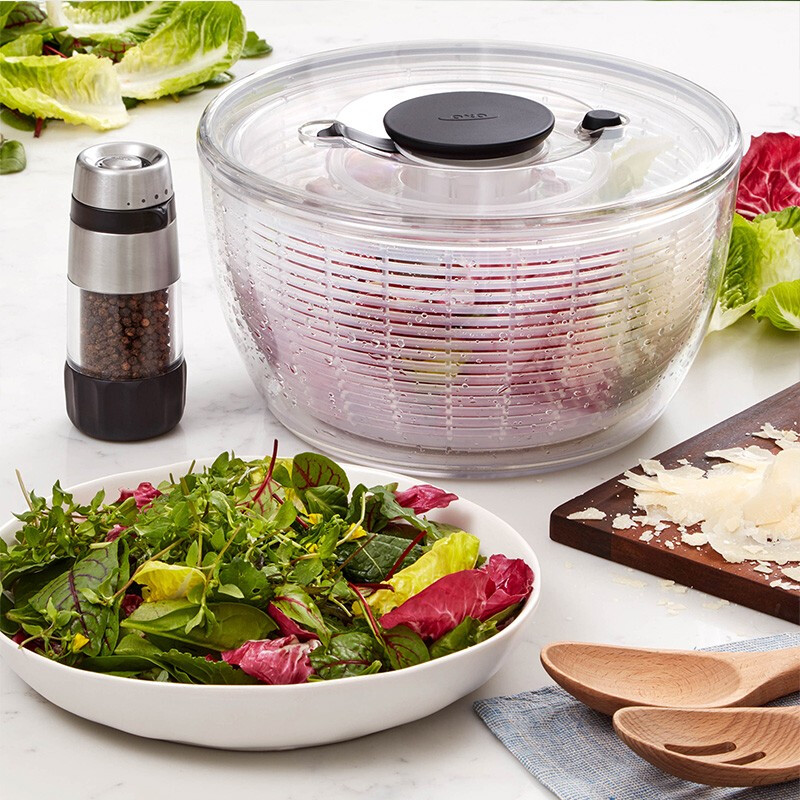 American brand household vegetable salad dehydrator, fruit spinner, kitchen water filter, drain basket, hotel household vegetable dehydrator, small size