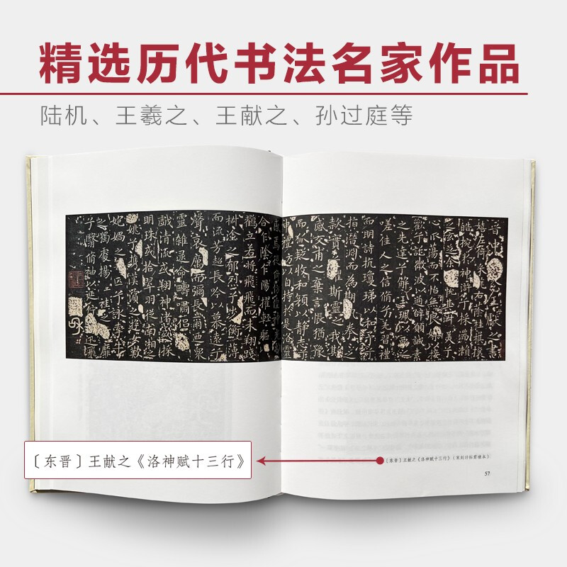 The Beauty of Chinese Calligraphy (Five Volumes) Three Thousand Years of Chinese Calligraphy History Representing the Calligraphy of Yan Liu Wang Ou Gujue 2023 National Outstanding Book Binding Design Award