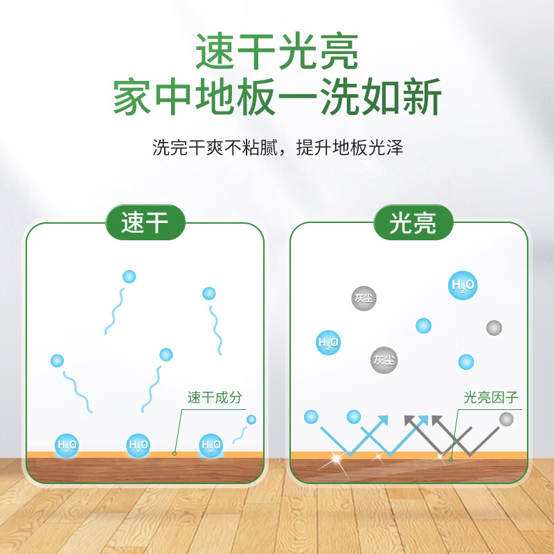 AX floor cleaner 2L jasmine fragrance universal for ceramic tiles and solid wood floors