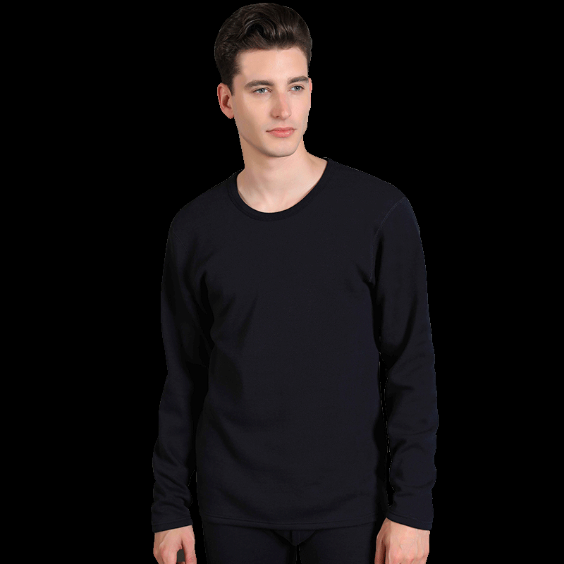 mens navy blue thermal underwear