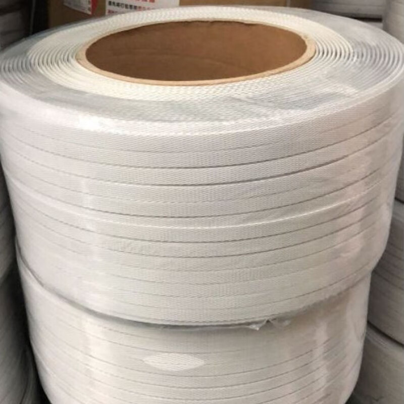 LINGS semi-automatic PP packing tape 1208 hot melt packing tape special hot melt packaging tape for semi-automatic and fully automatic baling machine plastic PP manual strapping tape