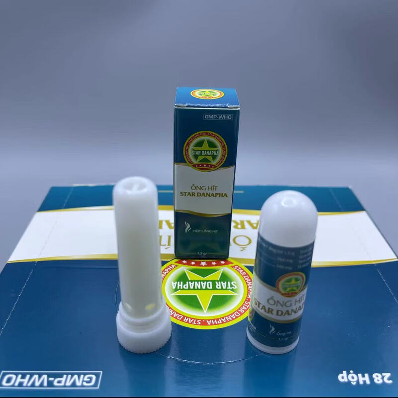 Gold Tower GOLD TOWER Vietnamese Venus Nasal Tong genuine original imported Vietnamese Gold Tower Nasal Stuffing Mint Stick Incense Canister Suction Nasal Suction Four sticks