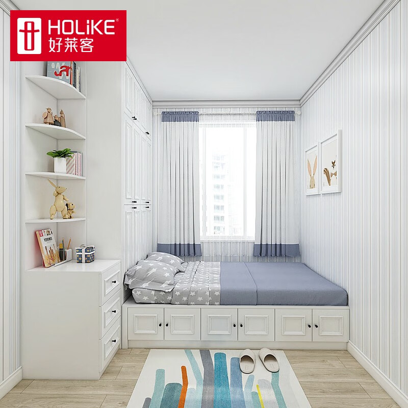 Holike tatami bed customization, bedroom study multifunctional bookcase desk combination furniture design, whole house furniture customization, tatami customization, prepaid deposit (not the actual price of the product)