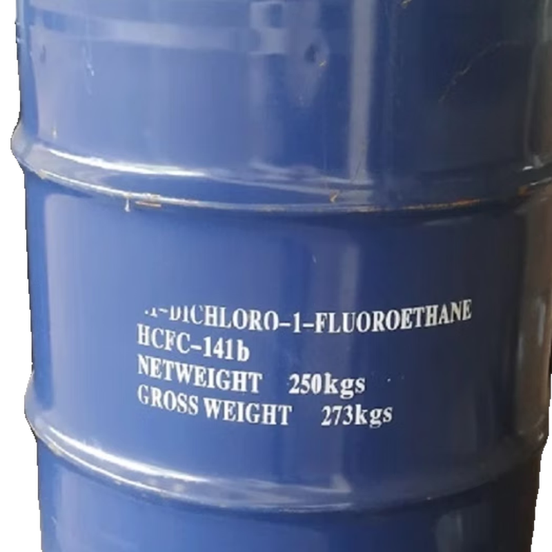 Shantou Lincun HCFC-141B monofluorodichloroethane/R141B/F141B industrial cleaning solvent white transparent 250KG/barrel