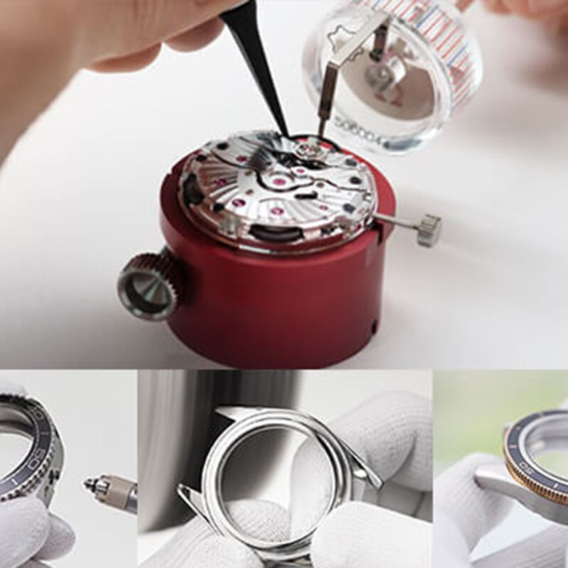 OMEGA professional watch repair shop Omega watch repair professional watch repair and luxury watch repair Replacing watch mirror Contact customer service for actual costs