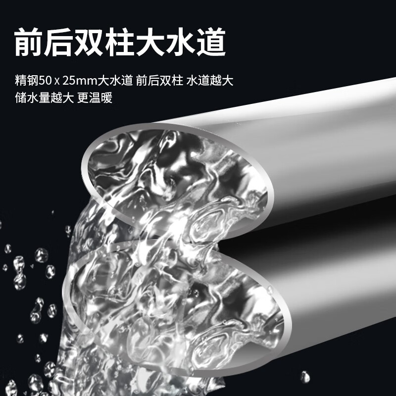 Paderborn radiator large water channel household wall-mounted central heating self-heating radiator steel water radiator 60-12 columns heating 11-12 square meters