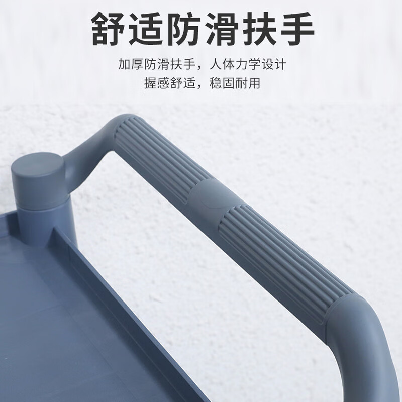 Ou Runzhe food delivery cart, bowl collection cart, hotel restaurant restaurant trolley, push dining cart, three-layer medium size