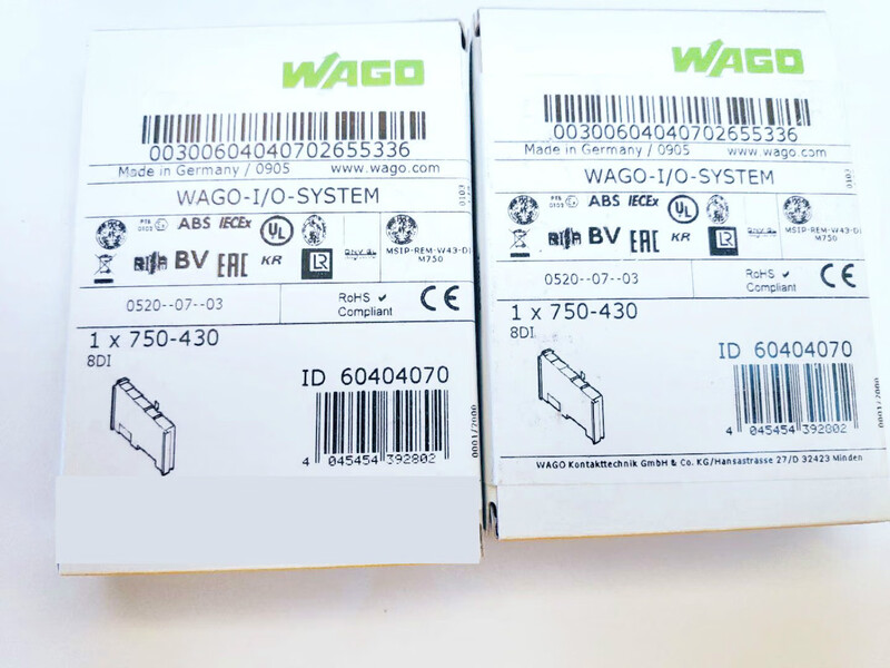 WAGO750-430750-430/025-000 digital input module original brand new in stock 859-304