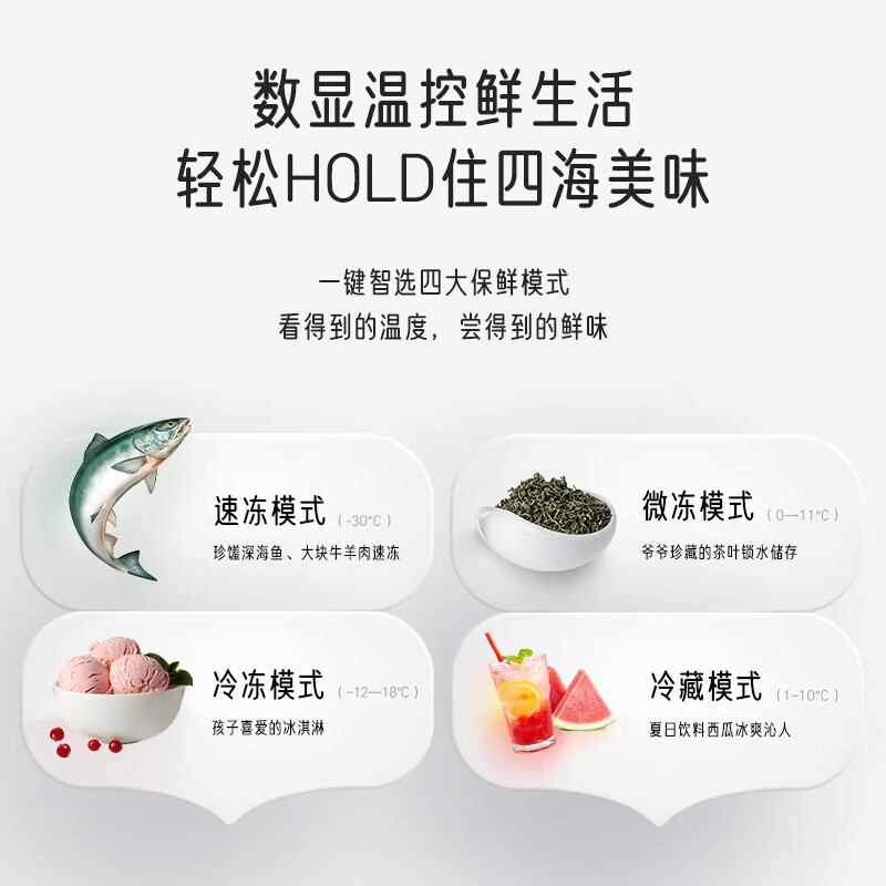 XINGX Freezer Home-30 Refrigerated Freezer Conversion Level One Energy Efficiency Energy Saving Freezer Deep Freezing Quick Freezing Refrigerator Gold Electronic Control Version 103L Can Store 120 Jin of Meat